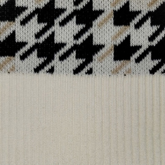 NWT Men's Shaquille O'Neal Big & Tall Crew Pullover Sweater Houndstooth $80 - Picture 8 of 8